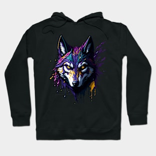 Wolf work team Hoodie